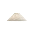 Nordic Japanese style chandelier in Platinum finish, 50cm diameter, for dining room or bedroom