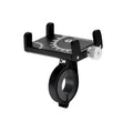 Aluminium alloy bicycle phone holder in black, red or titanium colour options