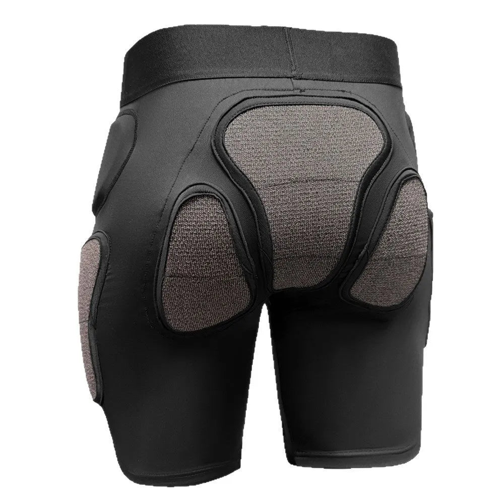 X-ray diffraction ski protective anti-fall pants with hip and knee pad options for snow sports