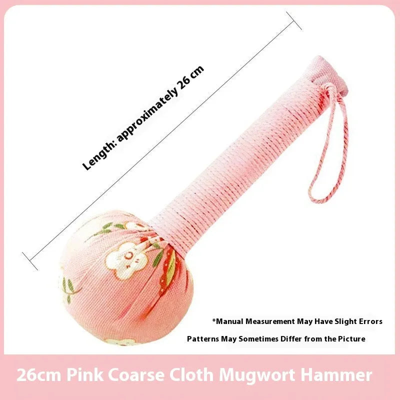 Argy wormwood hand-held massage hammer for neck and shoulder relief in five colour options.
