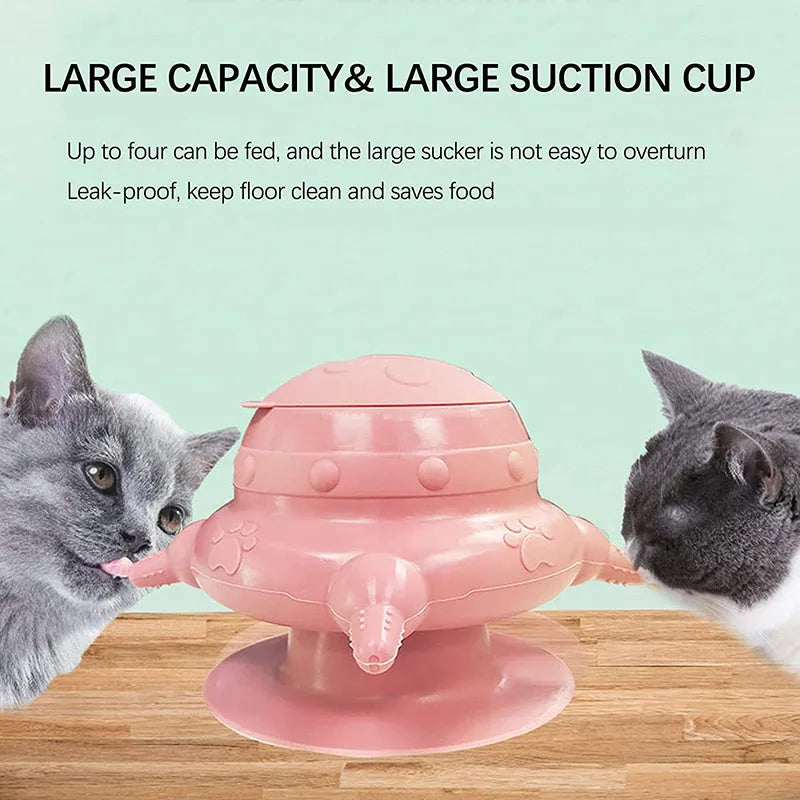 Pink silicone pet nursing bottle with bionic teat design for self-feeding puppies and kittens