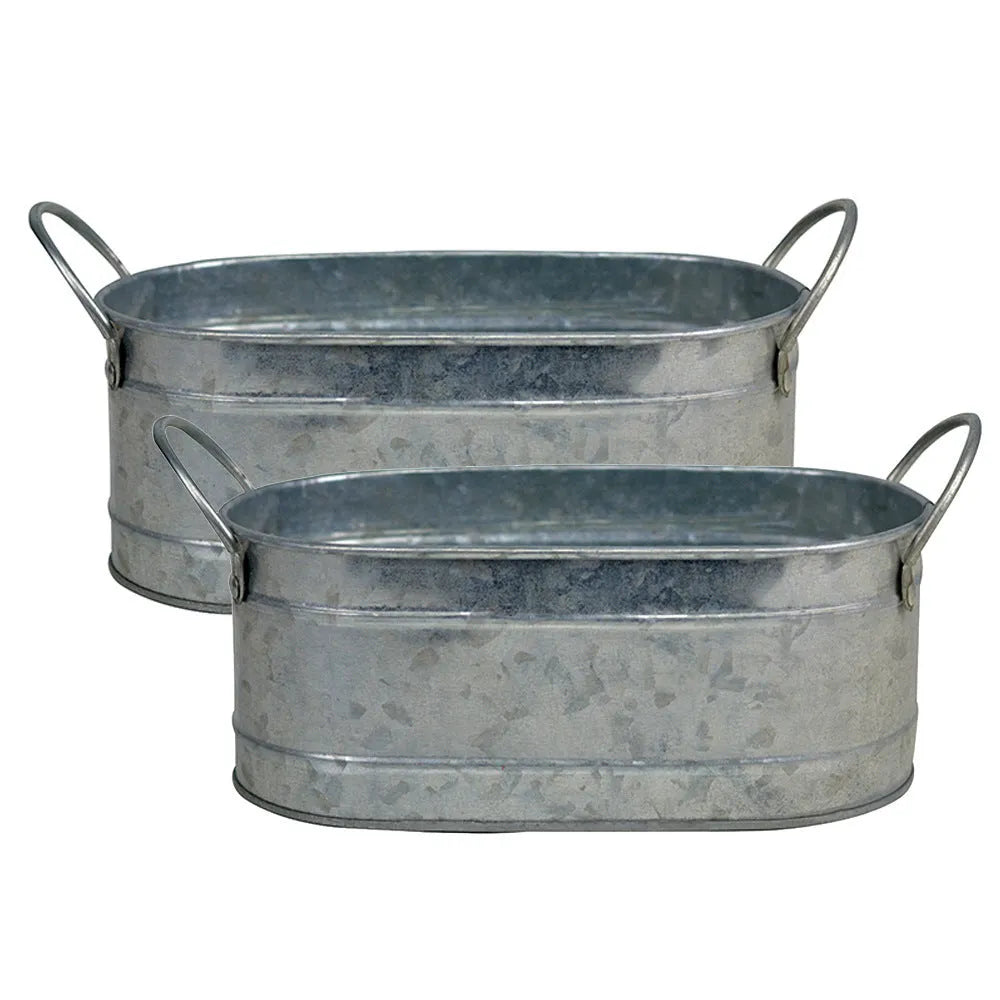 Iron sheet succulent flowerpot desktop style indoor planter