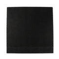 Single sheet of small particle table tennis rubber in black and red colour options.