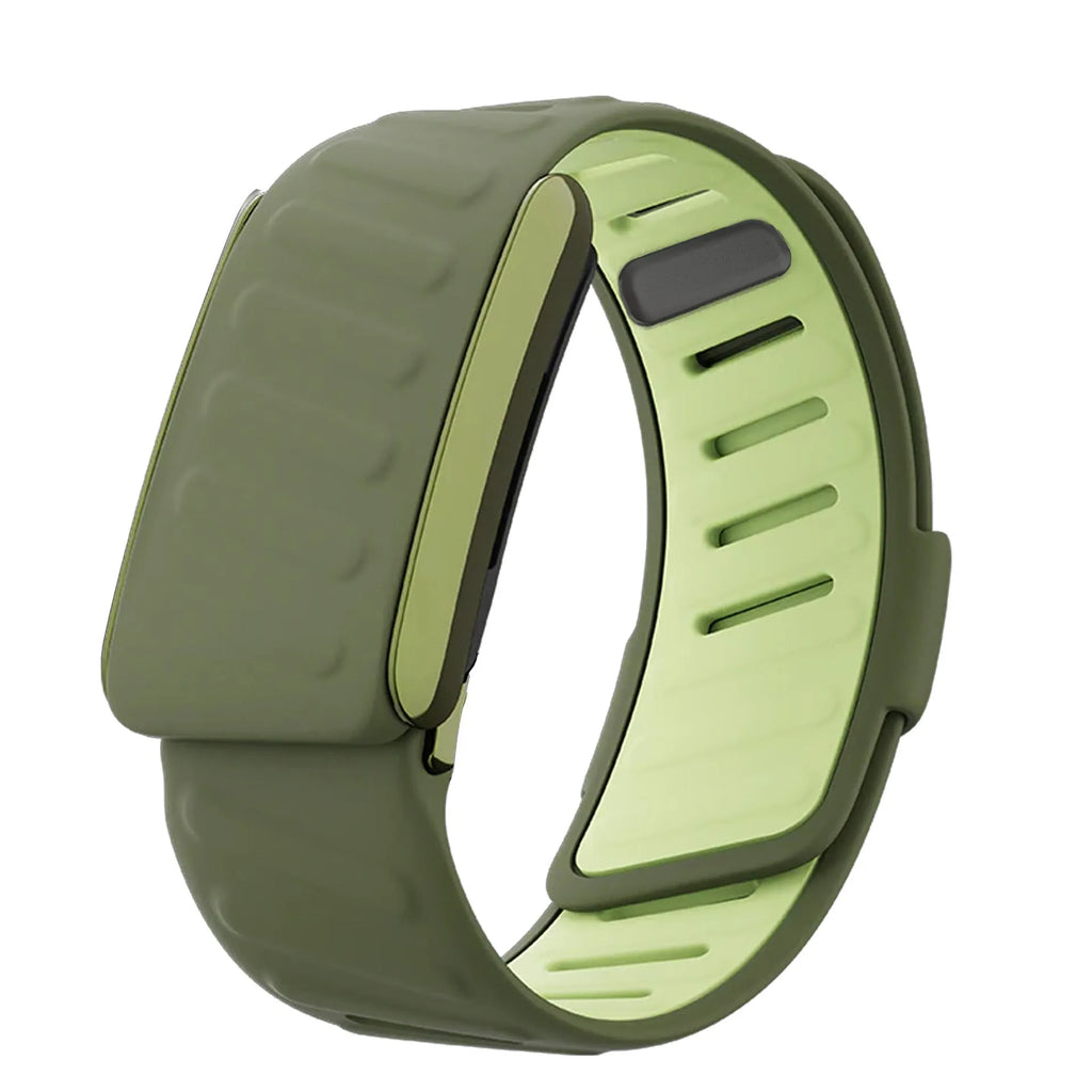 One To One For Whoop 50 One Peak MG replacement wristband in green for fitness and running exercise