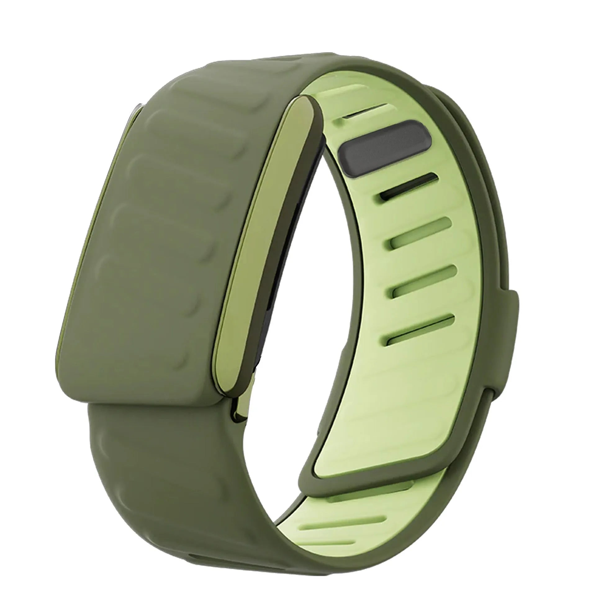 One To One For Whoop 50 One Peak MG replacement wristband in green for fitness and running exercise