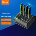 M.2 dual protocol SSD base with aluminium alloy construction and K30174P2 colour finish