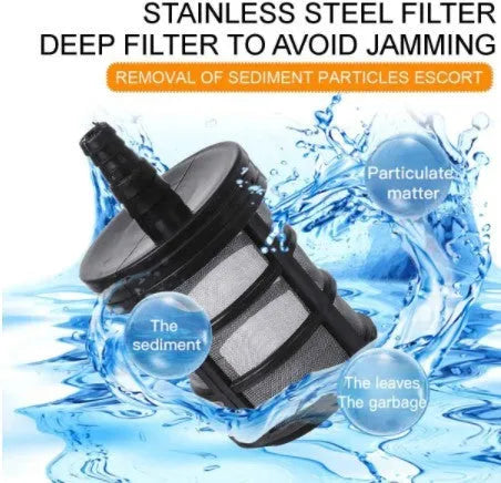 Handheld cordless electric car wash machine with aluminium alloy head, foam bottle, and accessories on a blue background.