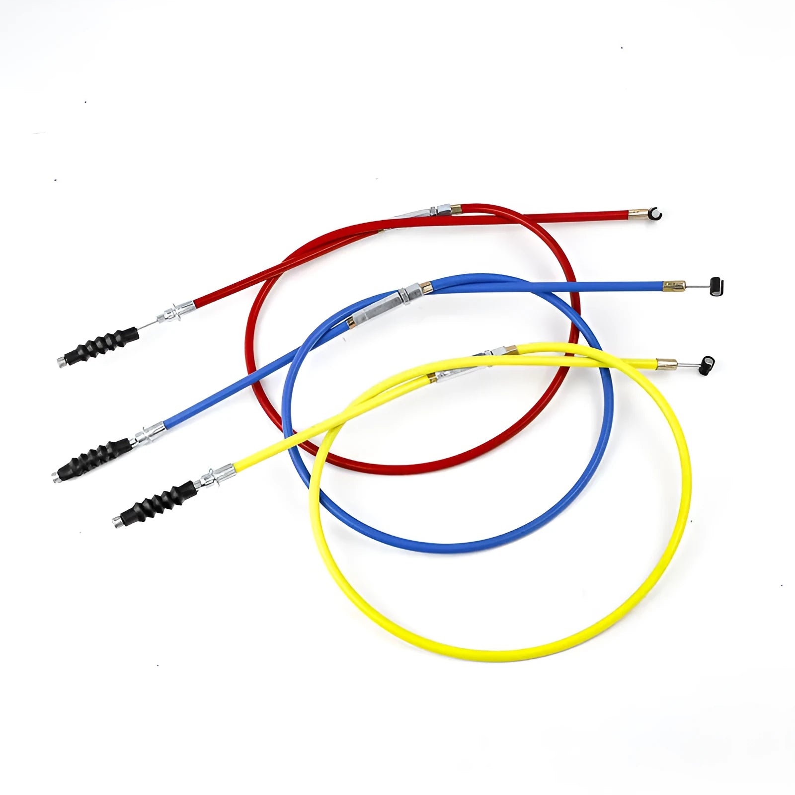 Scrambling motorcycle ATV control cables 0.98m length in four colour options
