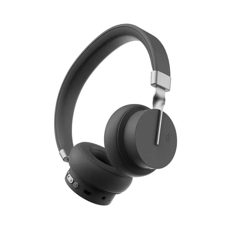 A solid colour Bluetooth headset shown in one of five colours: black, blue, green, red, or white.