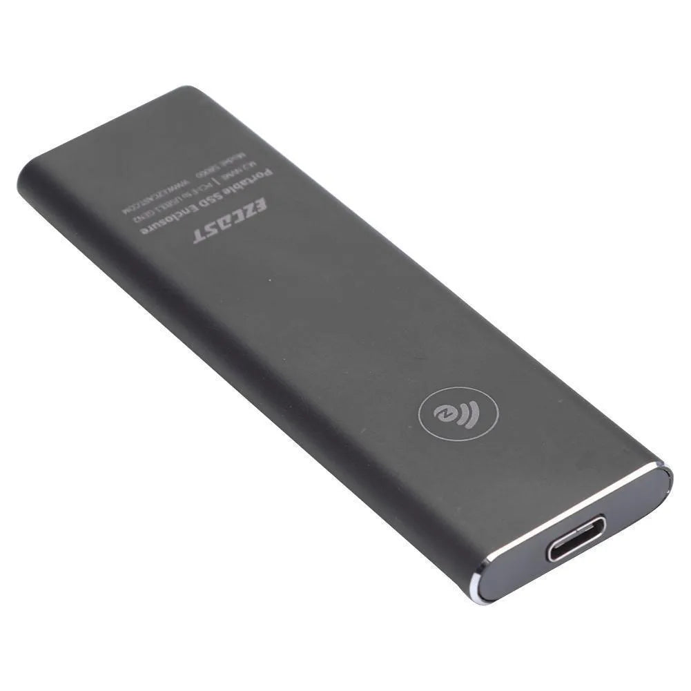 M.2 NVMe mobile hard disk box USB 3.1 Gen2 PCIe SSD enclosure black S800