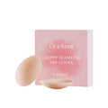 Two reusable adhesive silicone chest patches for invisible nipple concealment.