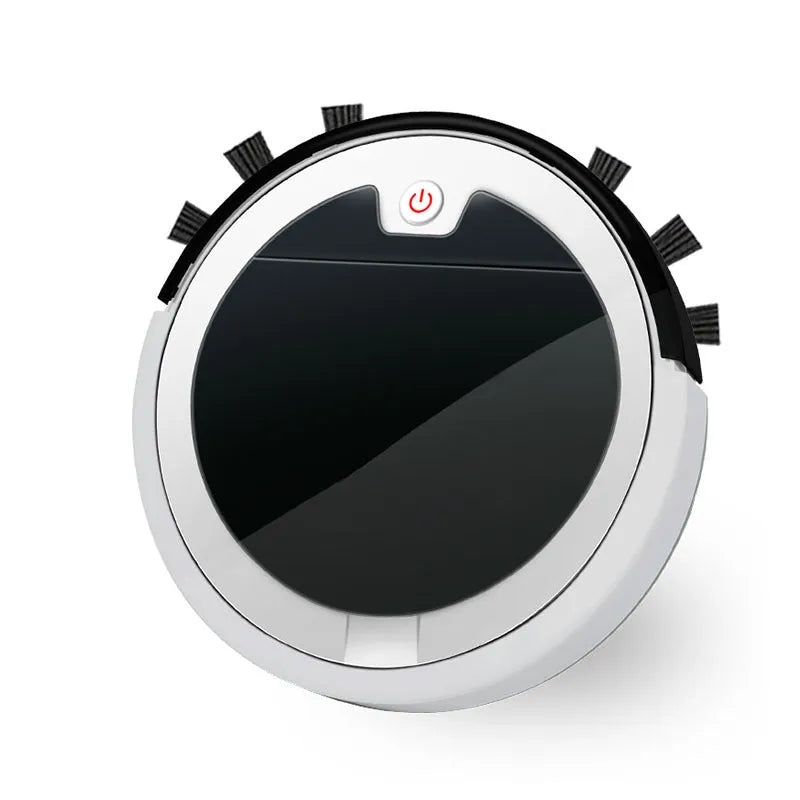 Smart home sweeping robot with ABS housing, 27cm x 27cm x 6.5cm, 2400mAh battery