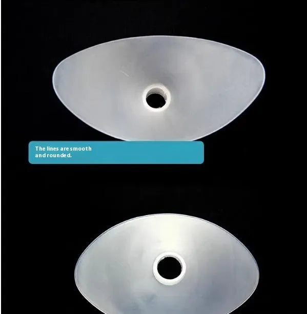 Pack of 100 environmentally friendly plastic lung capacity tester mouthpieces with 12-13mm nozzle connection