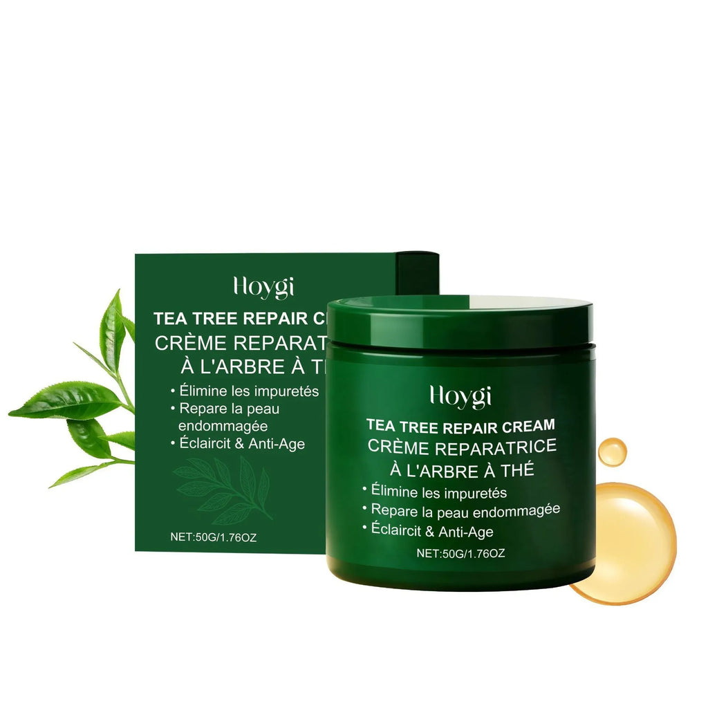 Gentle Nourishing Tea Tree Moisturising Cream in a 50g pot for face and body hydration