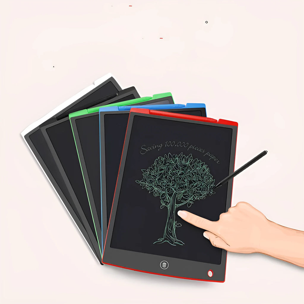 LCD electronic handwriting board for children in multiple colours and sizes
