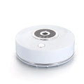 Intelligent vehicle mounted car perfume holder in black with USB cable and anti-slip pad.