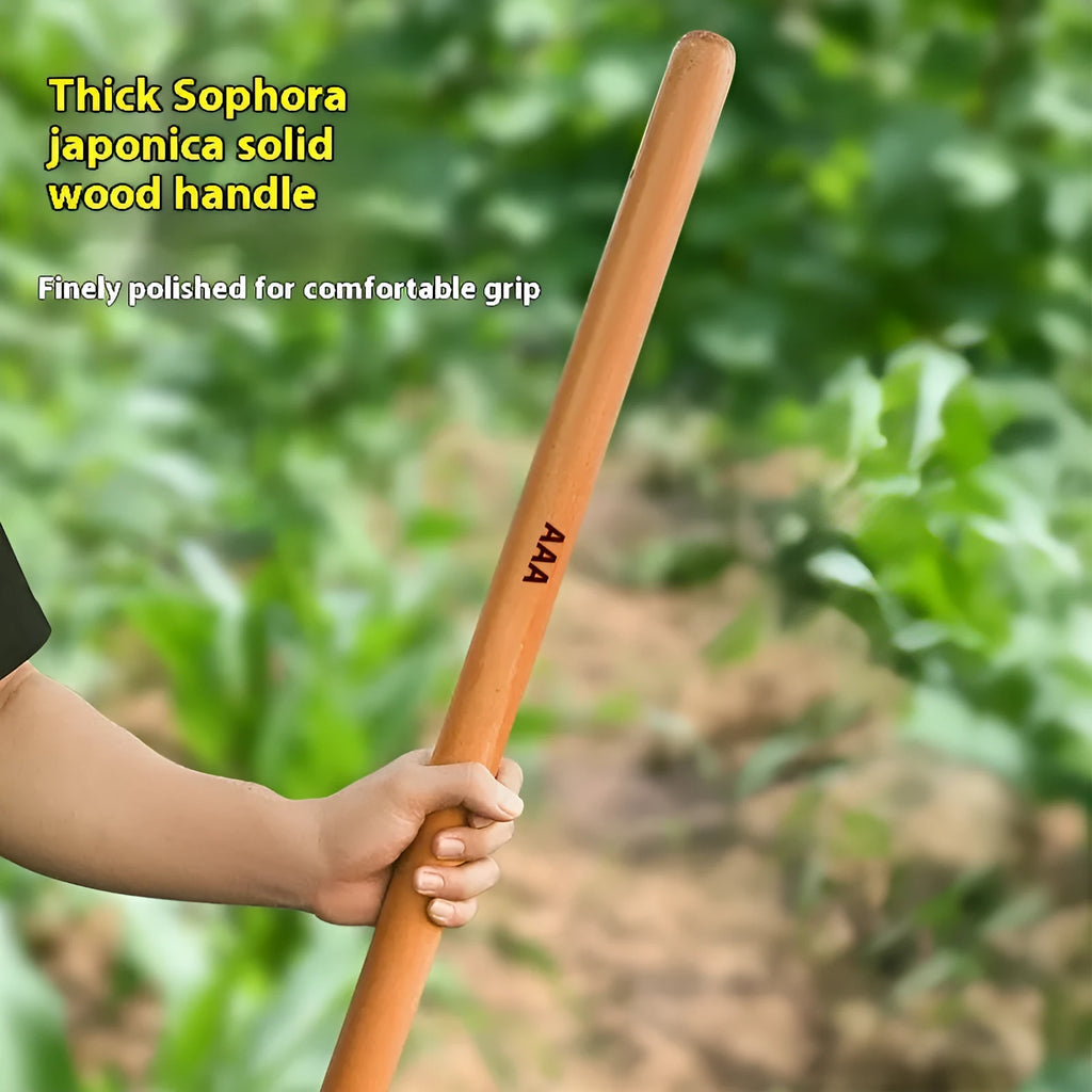 Locust wood replacement tool handles for axes, hoes, and sickles in various lengths