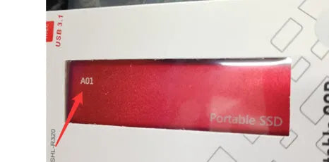 Ultra-thin metal external portable solid-state drive (SSD) for laptop and desktop storage expansion.