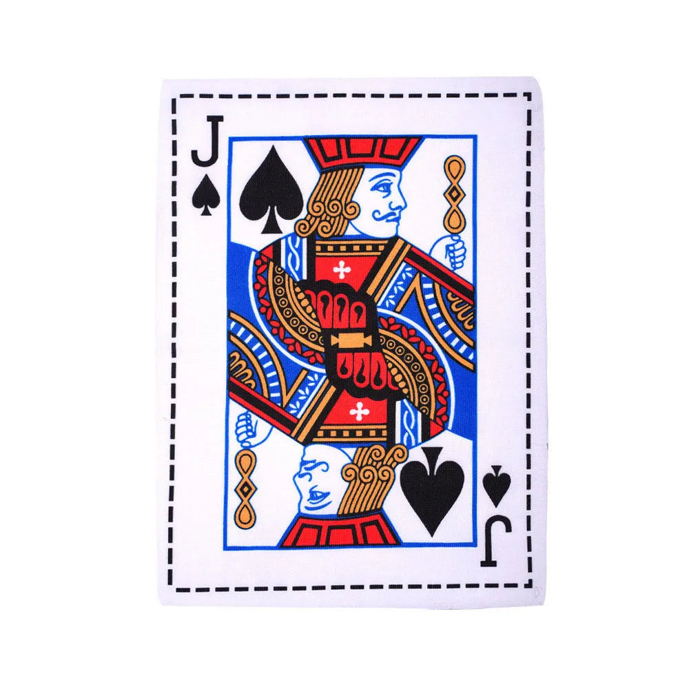 Tear-resistant squeaking dog toy shaped like a newspaper or playing card for corgi and puppy chew play.