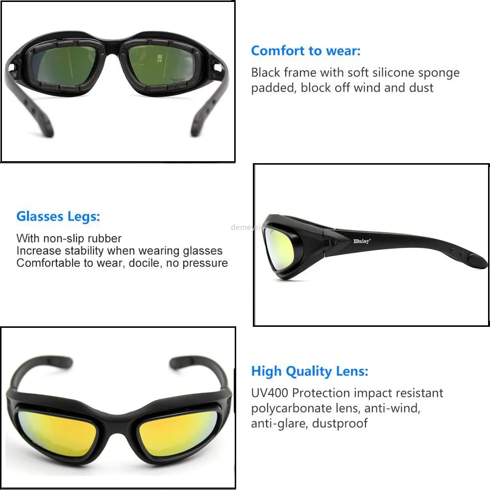 Unisex C5 polarised sport sunglasses with plastic frame and polycarbonate lenses on white background