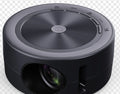 YT200 compact portable wired same screen LED projector in multiple colour options