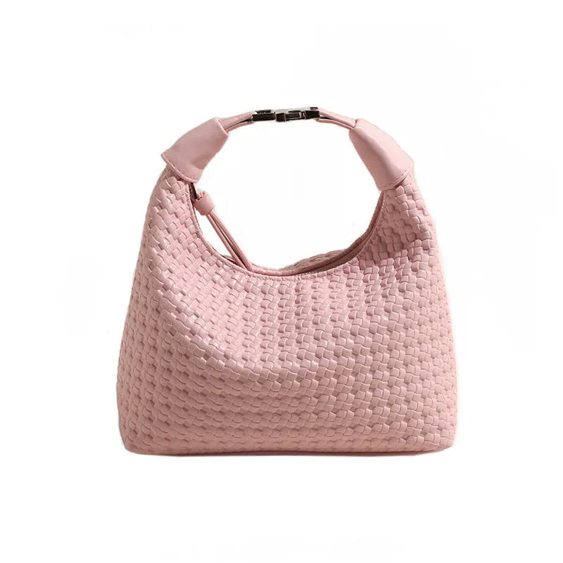 Soft PU messenger bag in bucket shape with document organisation and six colour options