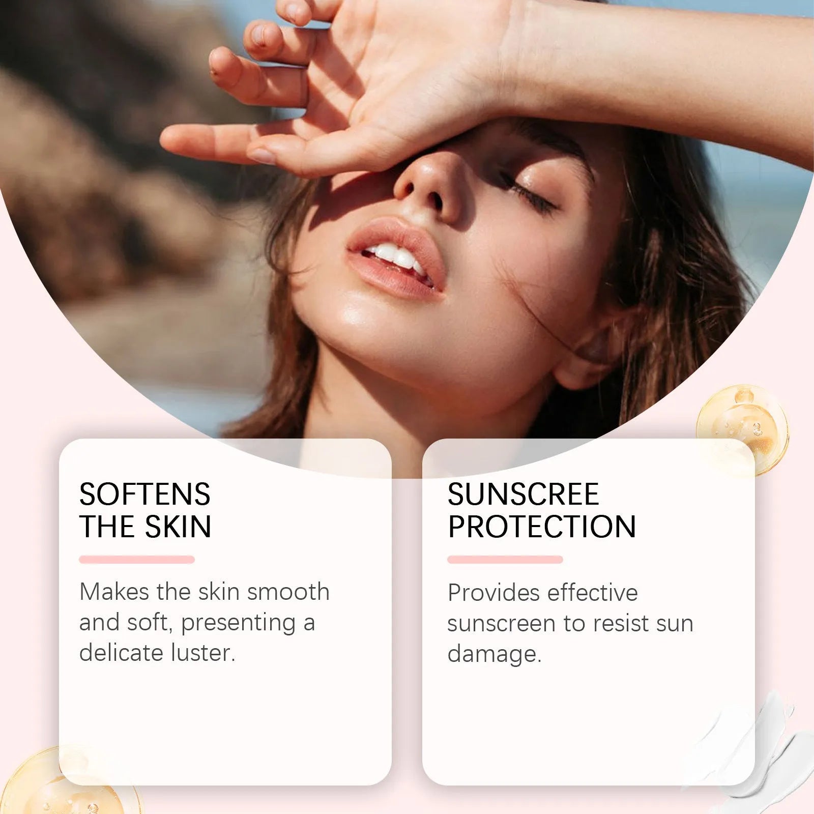 100 ml bottle of SPF 15 sun protection body oil with coconut and avocado oils