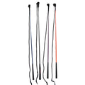 Advanced training whip made from nylon fibre and fibreglass for equestrian riding and horse training