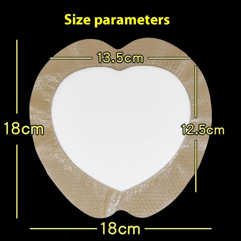 Large skin colour medical silicone foam dressing for bedsore prevention