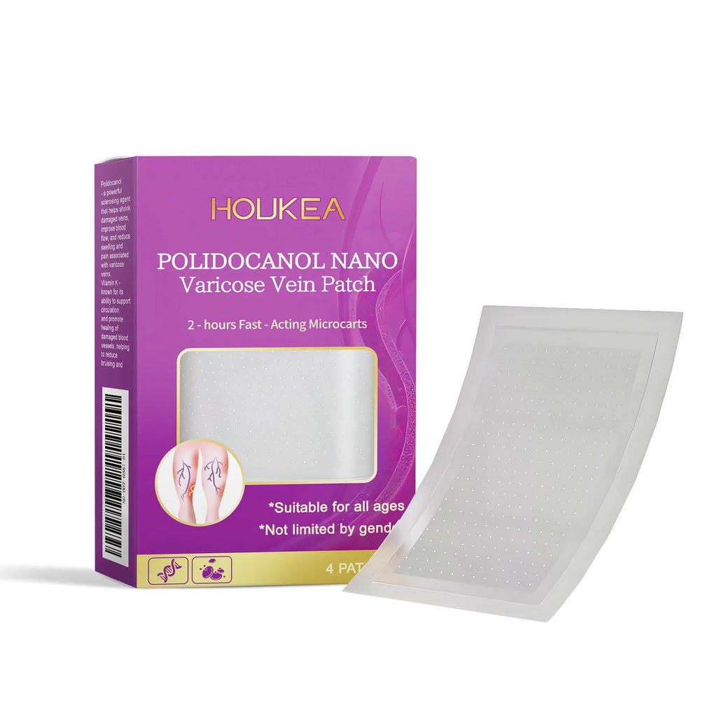 Four microneedle patches for facial skincare with moxa leaf and ginger root ingredients