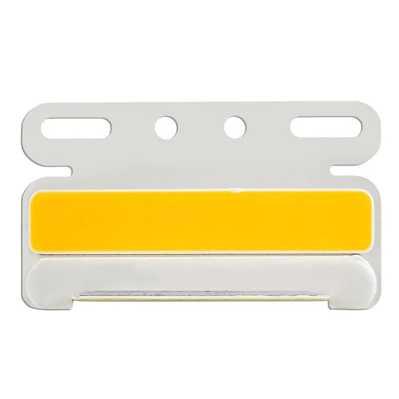 Waterproof aluminium COB LED truck side light for ground tyre illumination in multiple colours.