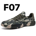 Breathable flying woven casual sneakers for men with fabric upper and rubber sole, available in sizes 36 to 47