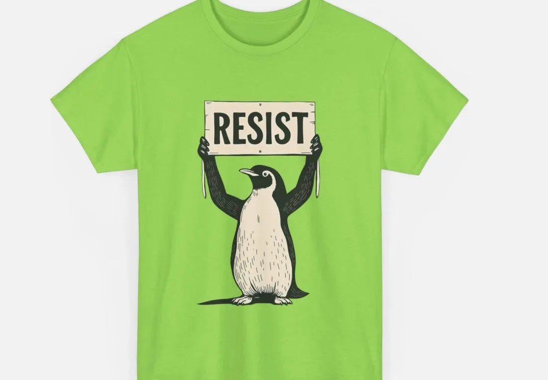 Straight-fit cotton short-sleeve T-shirt with a round neck, shown in black, green, and white.