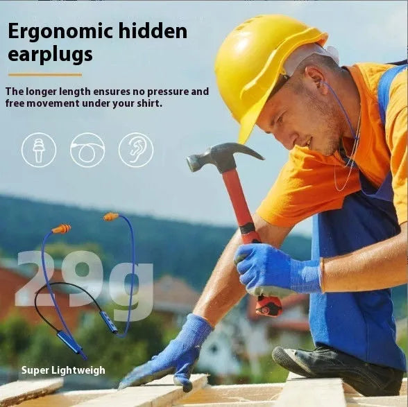 Bluetooth 5.4 active noise reducing headphones with IPX3 water resistance and storage bag in bagged style