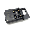 Black ABS plastic motorcycle navigation bracket for BMW R1200GS and R1250GS models