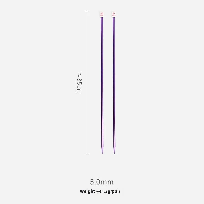 Complete crochet hook set showing 13 different sizes from 2.0mm to 10.0mm with ergonomic handle caps