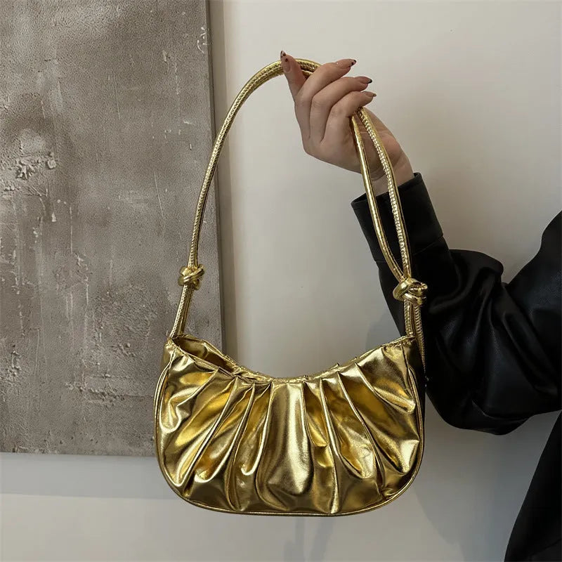 Korean style soft messenger bag in horizontal square shape with sandwich pocket and file organisation